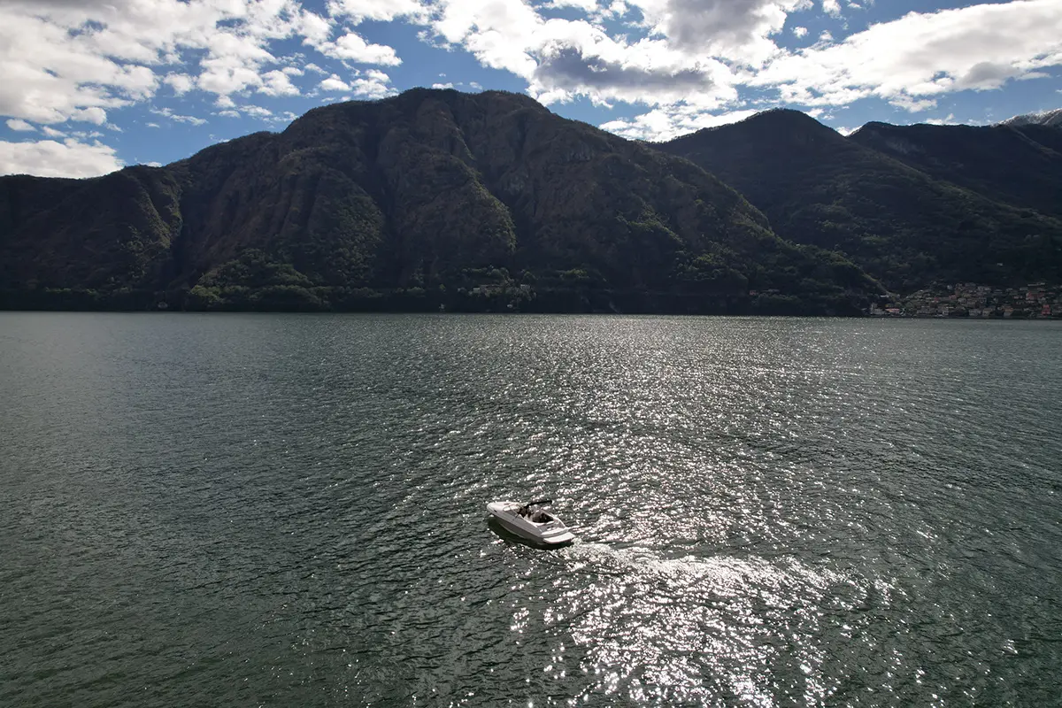Aerial photography Lake Como — Lorenzo Saini