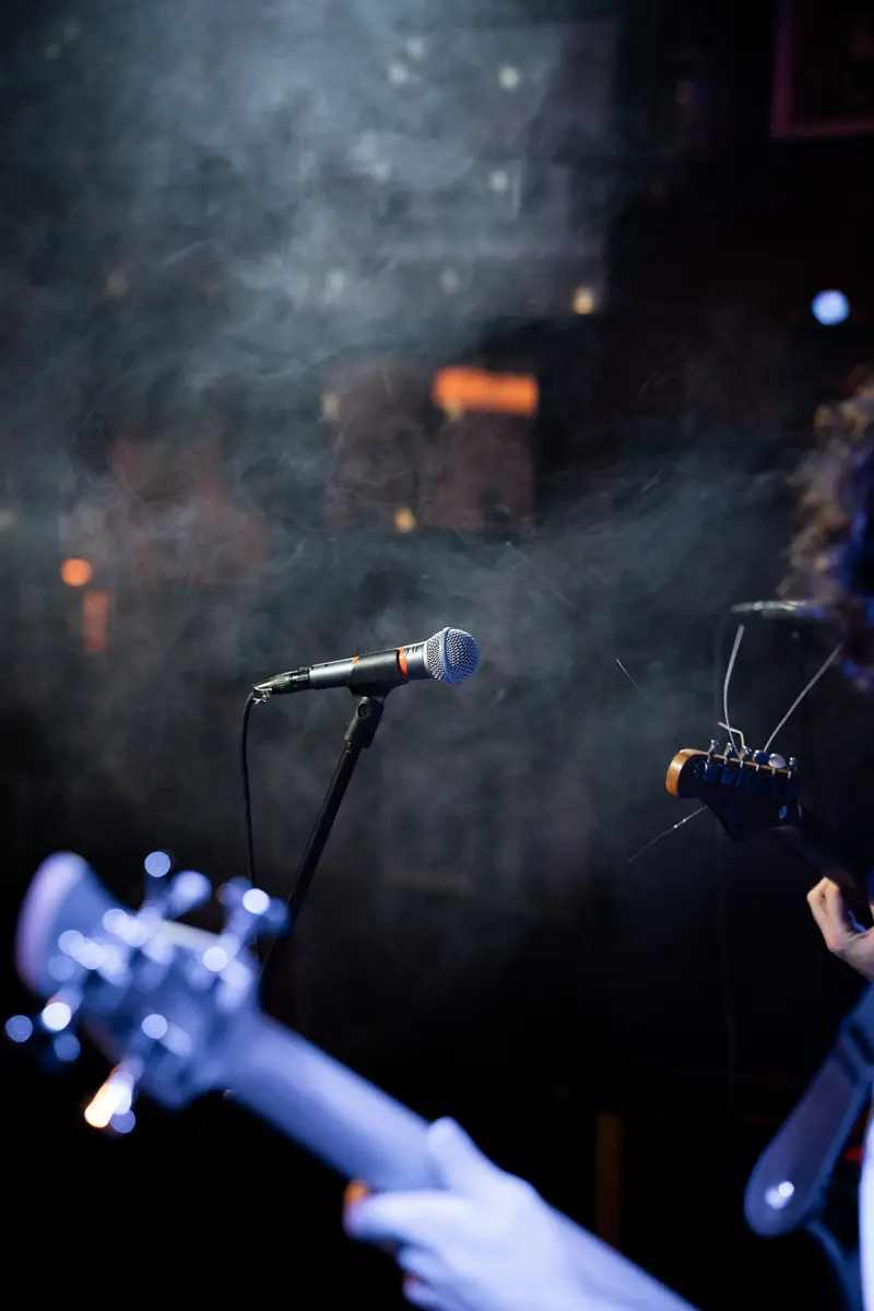 Music photography Lake Como