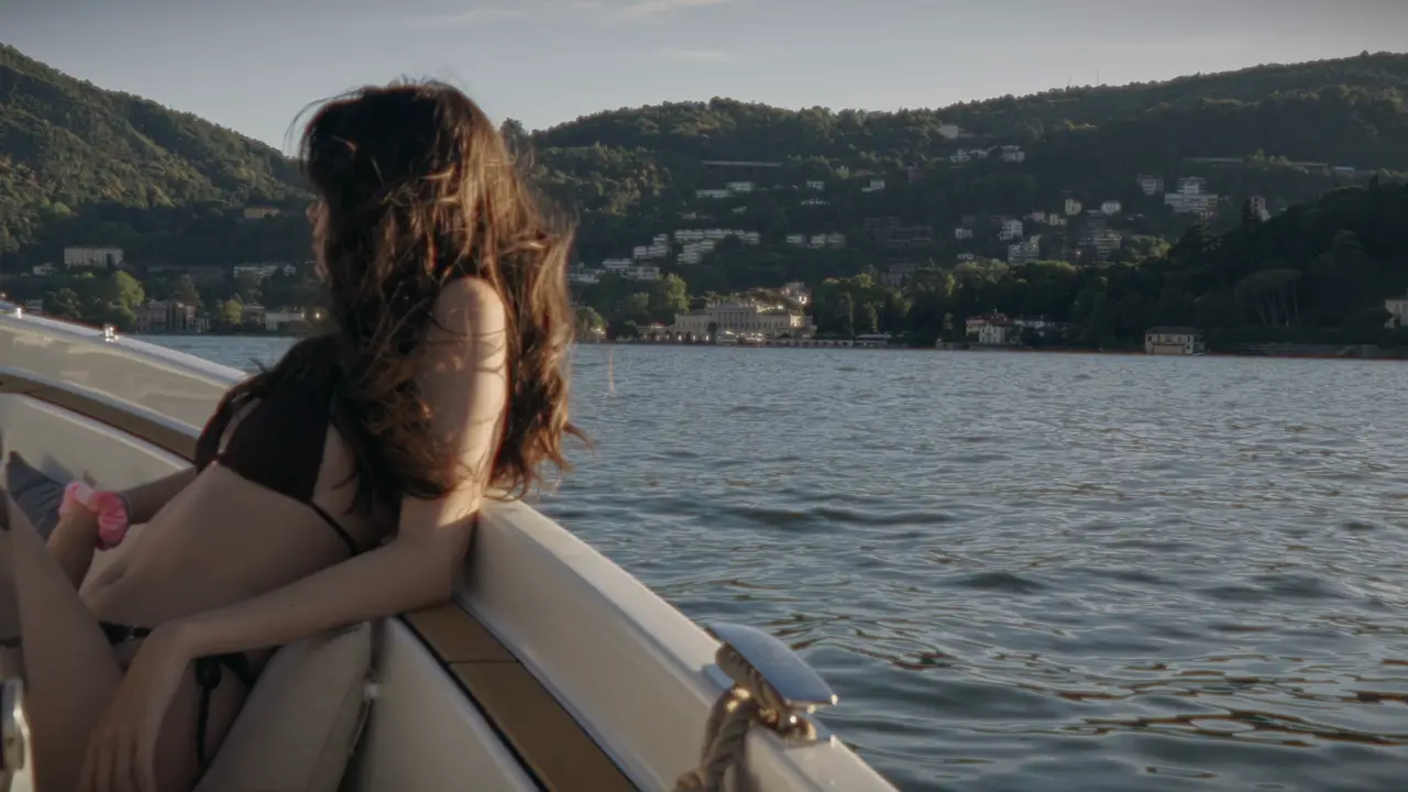 Video production on Lake Como